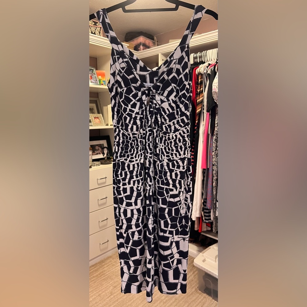 Diane Von Furstenberg Geometric print dress - Picture 8 of 15